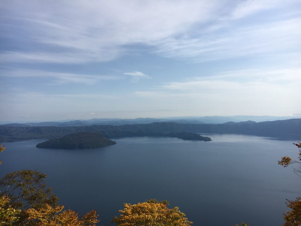 Towada lake - Japan Moto Touring